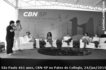 São Paulo 461 anos - CBN-SP no Pateo do Collegio