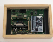 Porta-Retrato com Placa Mãe Intel CPU Pentium III Reciclagem 20191208.163516