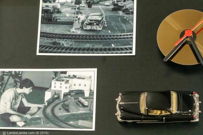 Relógio de Parede Porta-Retrato CD/DVD 1953 Cadillac Series 62 20191208.184501