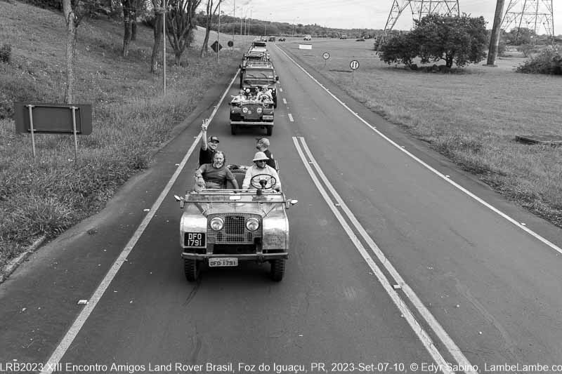 XIII Encontro Amigos Land Rover Brasil - LRB2023, Foz do Iguaçu, 07 a 10 de Setembro 2023